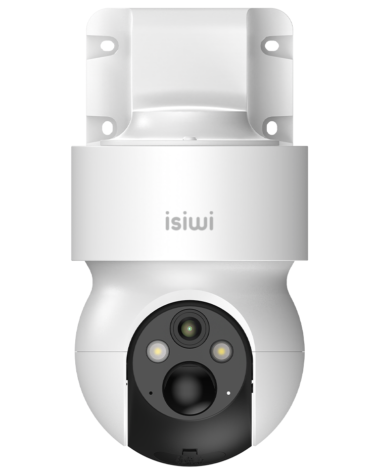 Immagine in prospettiva della telecamera Isiwi Redi e+